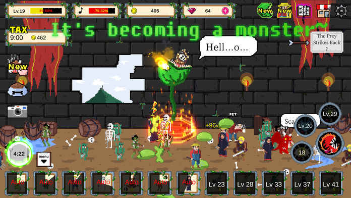 PlantMonsterSimulator(饥饿的食人花)