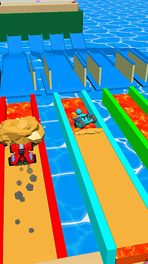 Racing Bulldozer: Car Race