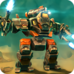 机械与坦克战斗