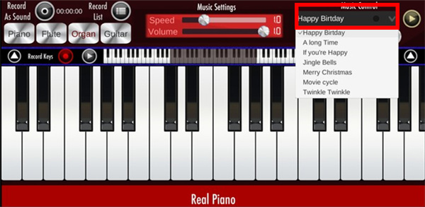 Real Piano(钢琴模拟软件) v1.24 安卓版