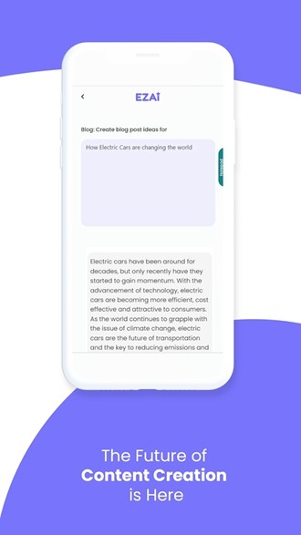 EZAi文章生成app 安卓版v0.0.63