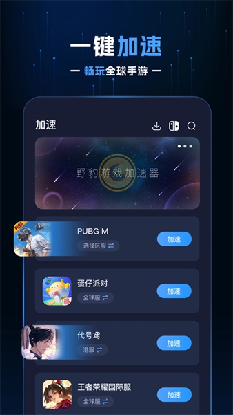 野豹游戏加速器