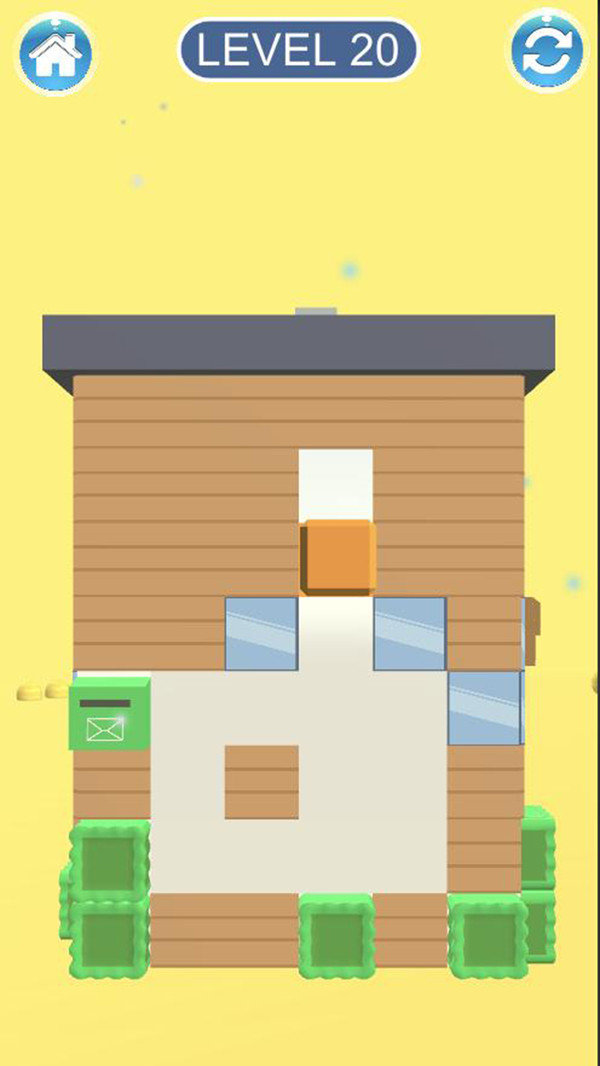 上色房屋3D