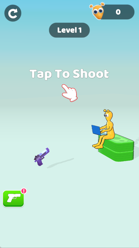 Gun Flip: Ragdoll Shooter Game