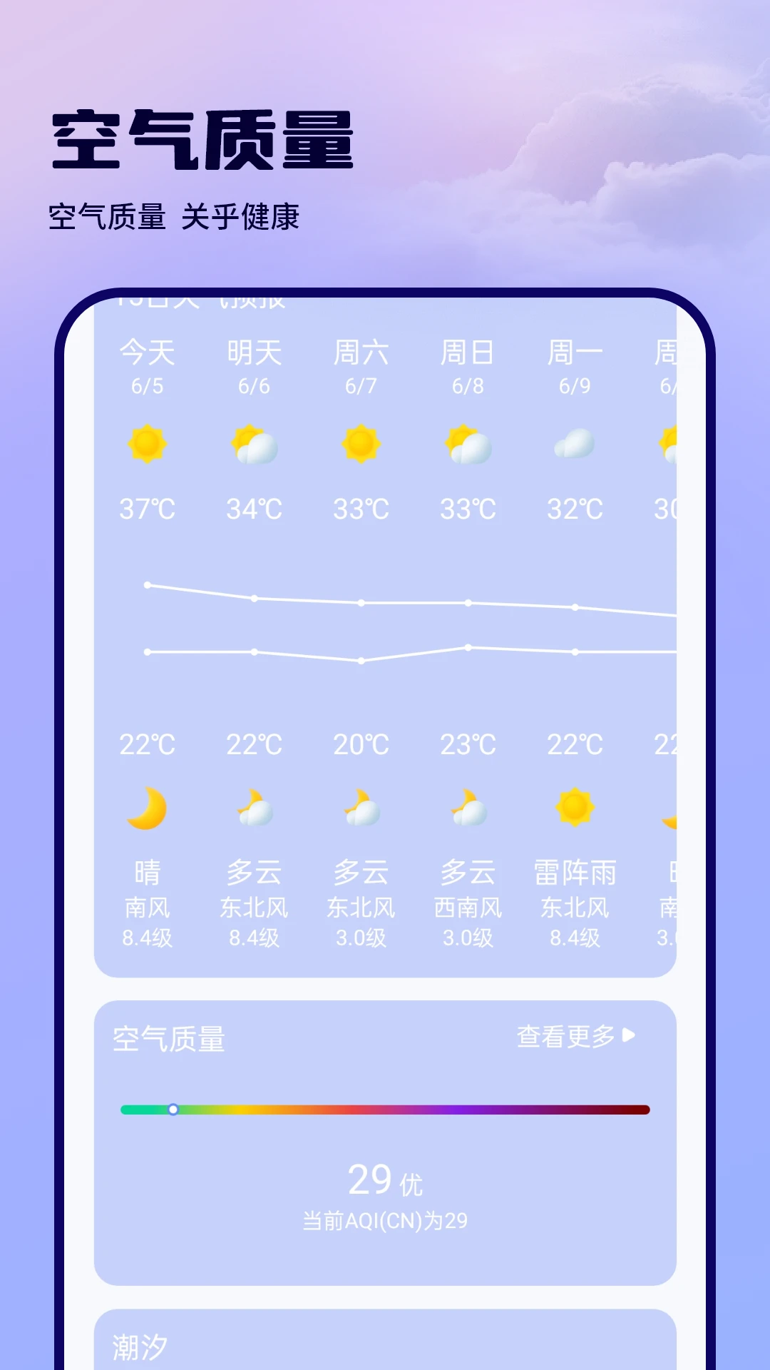 空气质量指数天气
