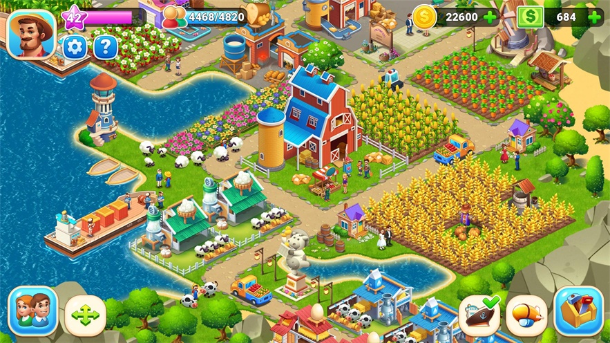 农场城市破解版免广告(Farm City) 2.9.35安卓版
