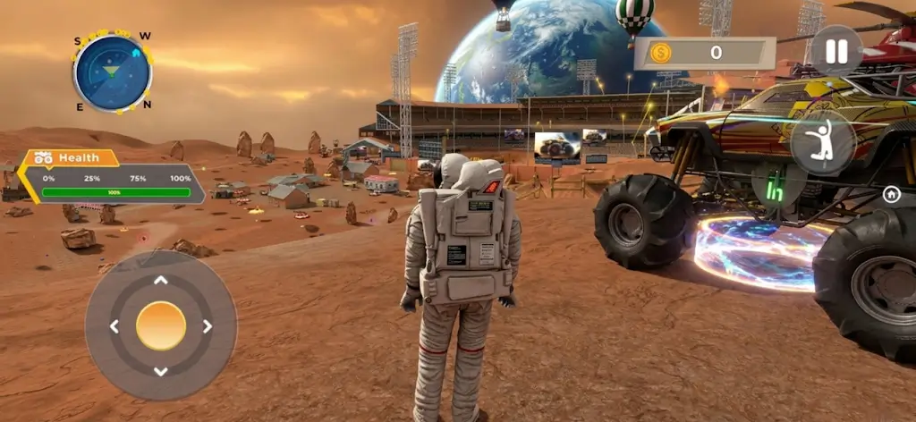 Ochre Grit: Mars Expedition