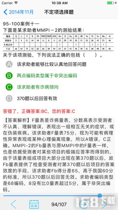 心理咨询师题库
